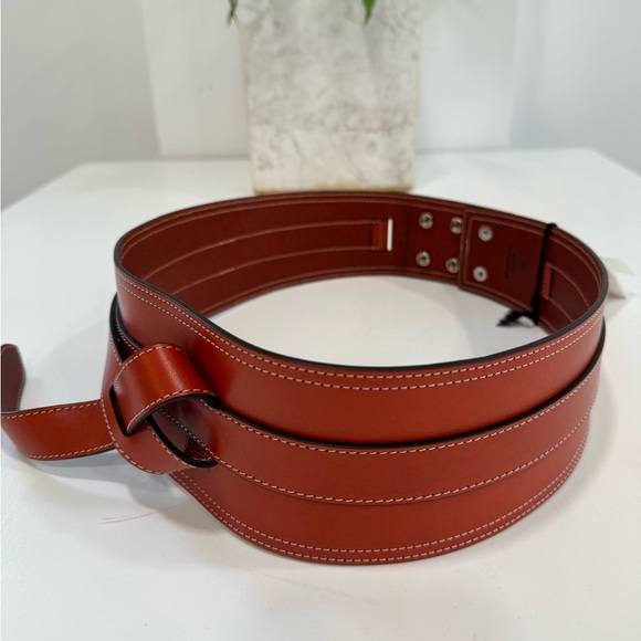 Isabel Marant Moshy Knot Leather Wrap Belt - Picture 5 of 15